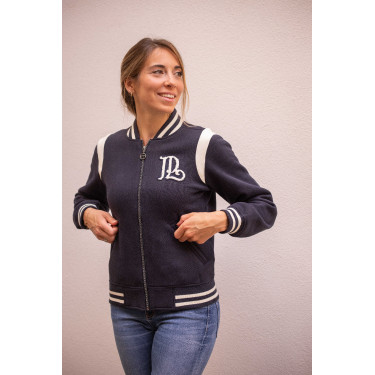 Sweat Pénélope University Marine / Weiß (natur) Marineblau