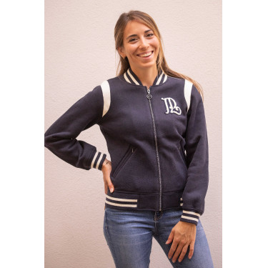 Sweat Pénélope University Marine / Weiß (natur) Marineblau