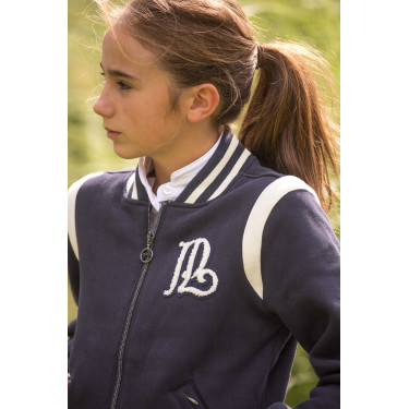 Sweat Pénélope University Marine / Weiß (natur) Marineblau