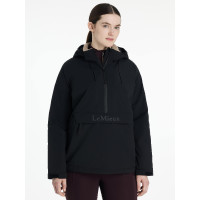 LeMieux Phoebe Damen-Halbzip-Regenanorak Schwarz