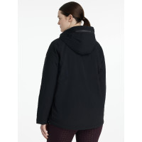 LeMieux Phoebe Damen-Halbzip-Regenanorak Schwarz