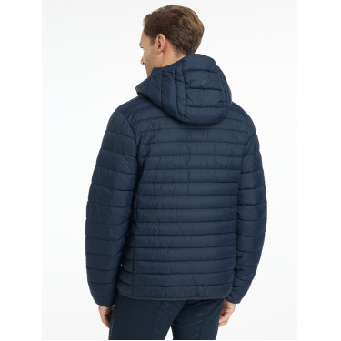 Herren-LeMieux-Daunenjacke mit Kapuze Marine Marineblau