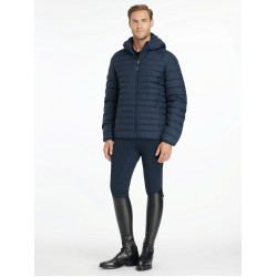 Herren-LeMieux-Daunenjacke mit Kapuze Marine Marineblau