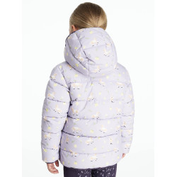 Leichte Steppjacke Mini LeMieux mit Lilo-Print Flieder Lila Leichte Steppjacke Mini LeMieux mit Lilo-Print Flieder Lila