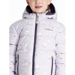 Leichte Steppjacke Mini LeMieux mit Lilo-Print Flieder Lila Leichte Steppjacke Mini LeMieux mit Lilo-Print Flieder Lila