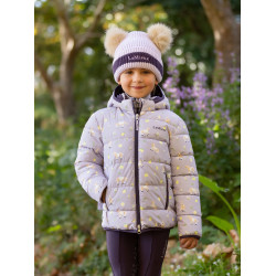 Leichte Steppjacke Mini LeMieux mit Lilo-Print Flieder Lila Leichte Steppjacke Mini LeMieux mit Lilo-Print Flieder Lila