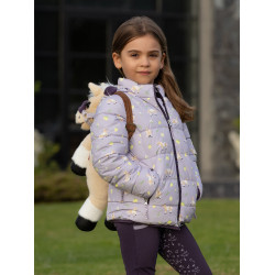 Leichte Steppjacke Mini LeMieux mit Lilo-Print Flieder Lila Leichte Steppjacke Mini LeMieux mit Lilo-Print Flieder Lila