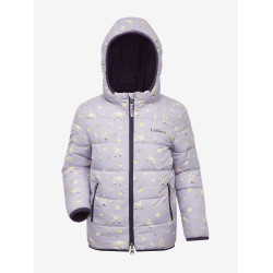 Leichte Steppjacke Mini LeMieux mit Lilo-Print Flieder Lila Leichte Steppjacke Mini LeMieux mit Lilo-Print Flieder Lila