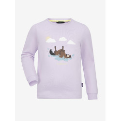 Langarmshirt Mini LeMieux Poppy Flieder Lila Langarmshirt Mini LeMieux Poppy Flieder Lila