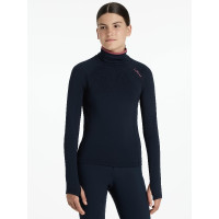 Unterhemd Young Rider LeMieux Savannah mit Stehkragen Marine Marineblau