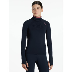 Unterhemd Young Rider LeMieux Savannah mit Stehkragen Marine Marineblau