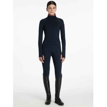 Unterhemd Young Rider LeMieux Savannah mit Stehkragen Marine Marineblau