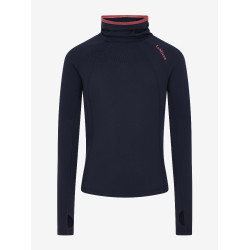 Unterhemd Young Rider LeMieux Savannah mit Stehkragen Marine Marineblau