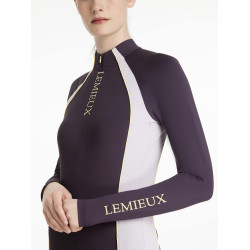LeMieux Unterhemd Mesh-Stoff Philippa Damen Wacholder Lila