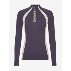 LeMieux Unterhemd Mesh-Stoff Philippa Damen Wacholder Lila LeMieux Unterhemd Mesh-Stoff Philippa Damen Wacholder Lila