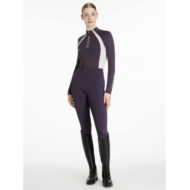 LeMieux Unterhemd Mesh-Stoff Philippa Damen Wacholder Lila