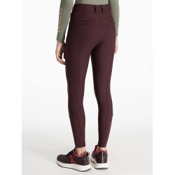 LeMieux Izzy Young Rider Reithose mit Silikon-Vollbesatz Pflaume Lila