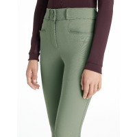 LeMieux Izzy Young Rider Reithose mit Silikon-Vollbesatz Pflaume Lila