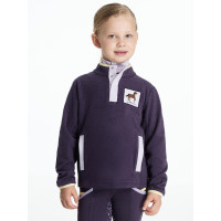 Mini LeMieux Mae Fleece mit Druckknöpfen Wacholder Lila Mini LeMieux Mae Fleece mit Druckknöpfen Wacholder Lila
