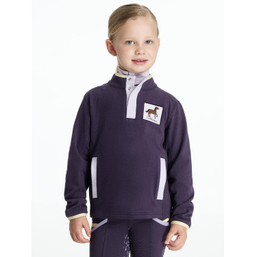 Mini LeMieux Mae Fleece mit Druckknöpfen