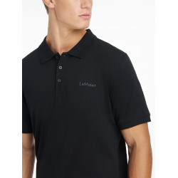 LeMieux Herren Klassisches Polo Schwarz LeMieux Herren Klassisches Polo Schwarz