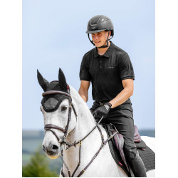 LeMieux Herren Klassisches Polo Schwarz LeMieux Herren Klassisches Polo Schwarz
