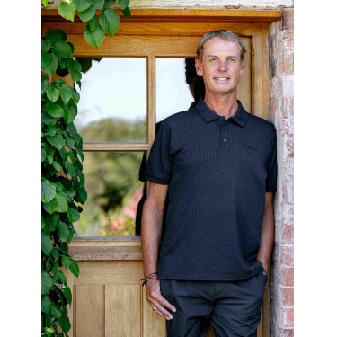LeMieux Herren Klassisches Polo Marine Marineblau