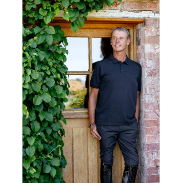 LeMieux Herren Klassisches Polo Marine Marineblau