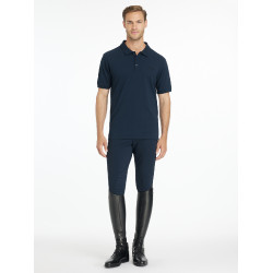 LeMieux Herren Klassisches Polo Marine Marineblau