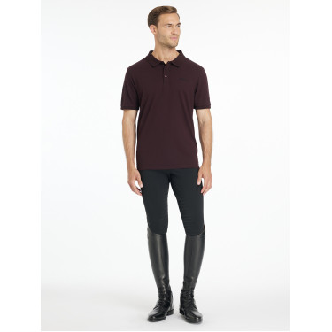 LeMieux Herren Klassisches Polo Pflaume Lila