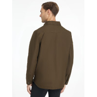 Wasserabweisendes LeMieux-Herren-Overshirt Alpin Braun