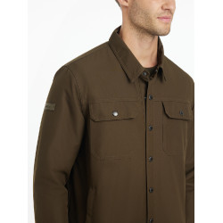 Wasserabweisendes LeMieux-Herren-Overshirt Alpin Braun Wasserabweisendes LeMieux-Herren-Overshirt Alpin Braun