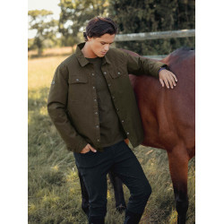 Wasserabweisendes LeMieux-Herren-Overshirt Alpin Braun Wasserabweisendes LeMieux-Herren-Overshirt Alpin Braun