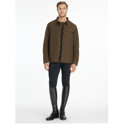 Wasserabweisendes LeMieux-Herren-Overshirt Alpin Braun Wasserabweisendes LeMieux-Herren-Overshirt Alpin Braun