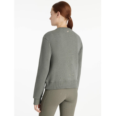 LeMieux Young Rider Carmen Rundhals-Sweatshirt Rosmarin Grün LeMieux Young Rider Carmen Rundhals-Sweatshirt Rosmarin Grün