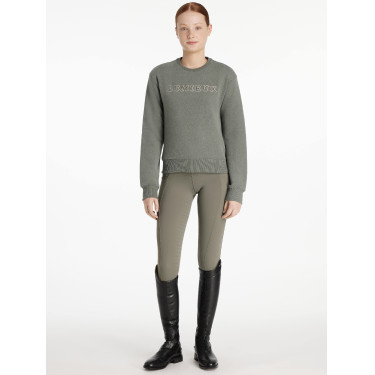 LeMieux Young Rider Carmen Rundhals-Sweatshirt Rosmarin Grün LeMieux Young Rider Carmen Rundhals-Sweatshirt Rosmarin Grün