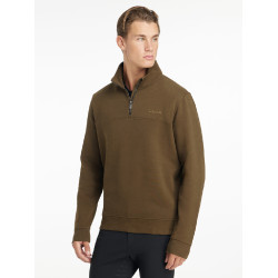 LeMieux Herren-Sweatshirt mit Reißverschlusskragen