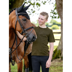 LeMieux Jungen T-Shirt Junior Young Rider Alpin Braun LeMieux Jungen T-Shirt Junior Young Rider Alpin Braun