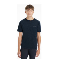 LeMieux Jungen T-Shirt Junior Young Rider Marine Marineblau
