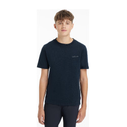 LeMieux Jungen T-Shirt Junior Young Rider Marine Marineblau