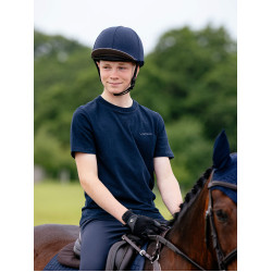 LeMieux Jungen T-Shirt Junior Young Rider Marine Marineblau