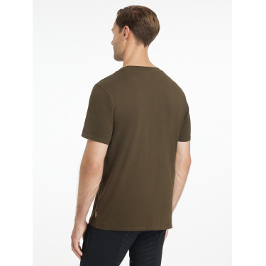 LeMieux Herren-T-Shirt Alpin Braun