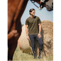 LeMieux Herren-T-Shirt Alpin Braun