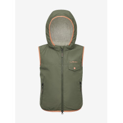 Ärmellose Weste Mini LeMieux George Rosmarin Grün Ärmellose Weste Mini LeMieux George Rosmarin Grün