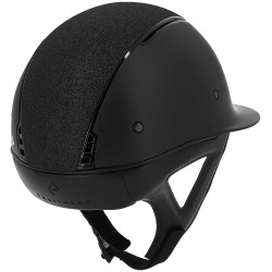 Equithème-Helm Soazy Matt Crystal Fabric Glänzend Schwarz Equithème-Helm Soazy Matt Crystal Fabric Glänzend Schwarz