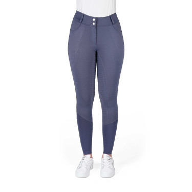 Hose Je t’aime Equithème Elsa Damen Grau / Blau Hose Je t’aime Equithème Elsa Damen Grau / Blau