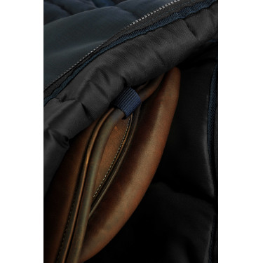Satteltasche Equithème Aztec Marine Marineblau Satteltasche Equithème Aztec Marine Marineblau