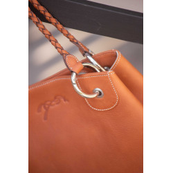 Pénélope Zabel Tasche Cognac Braun