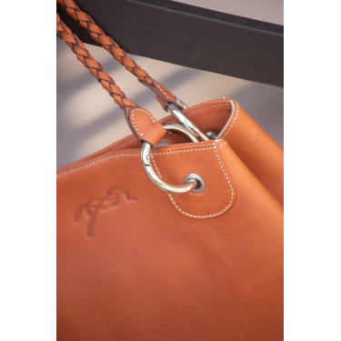 Pénélope Zabel Tasche Cognac Braun