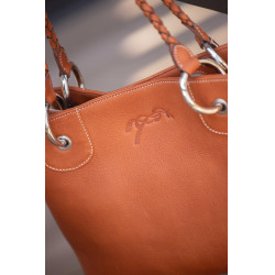 Pénélope Zabel Tasche Cognac Braun